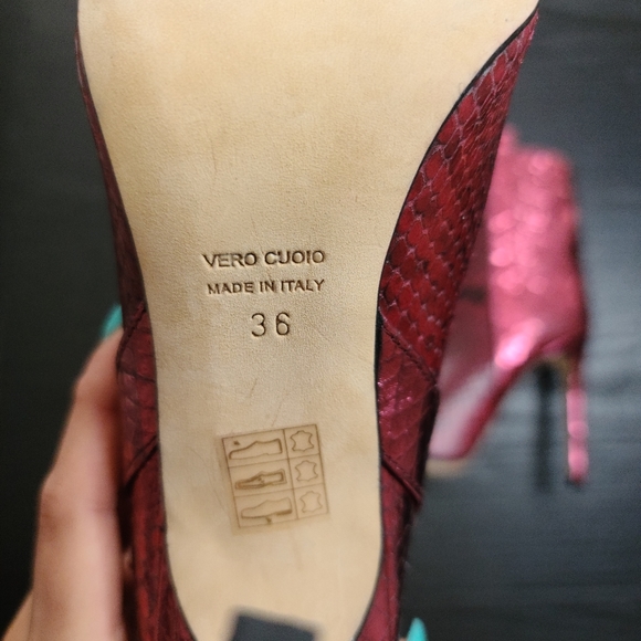 Paris Texas Snake Skin Leather Booties - Picture 6 of 8